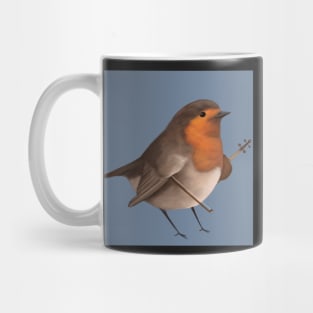 Musical Robin Mug